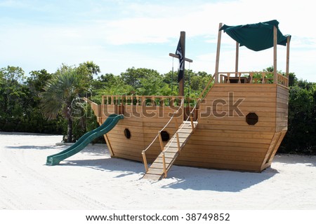 Wooden Pirate Ship Playground Plans