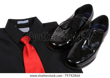  Lace Dress on Mens Shiny Lace Up Formal Black Shoes With Dress Up Shirt And