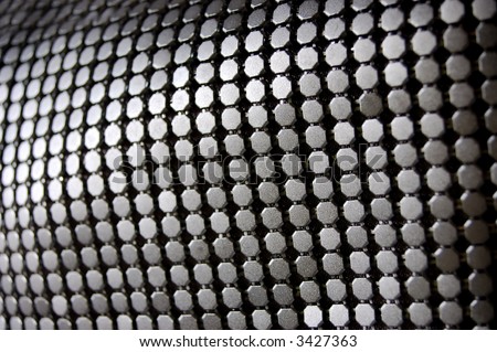 metallic  circles texture