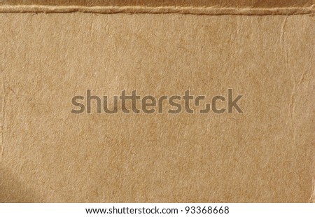 Cardboard blank background