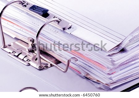 files clipping in file binder