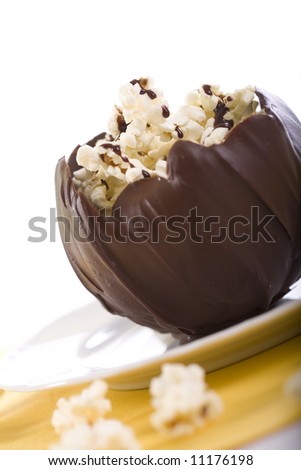 Milk Chocolate Popcorn