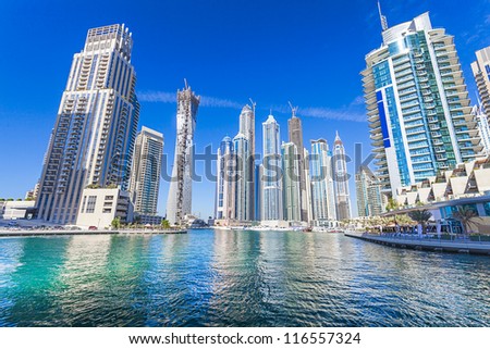 Dubai marina UAE Dubai marina UAE
