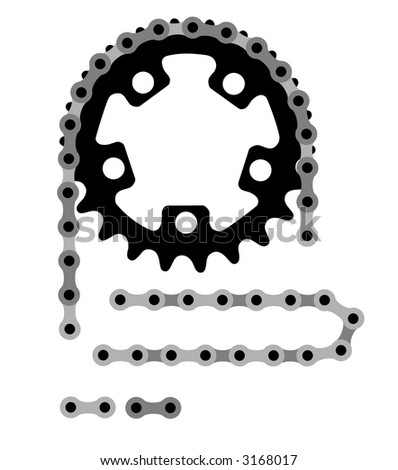Vector Bike Chain