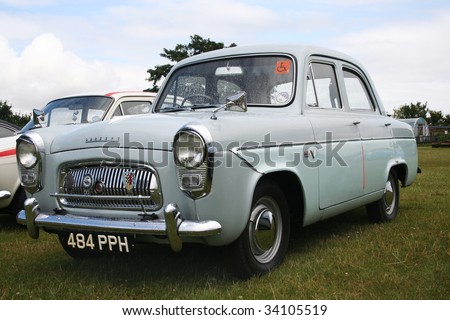  19 Classic Car Amp Motorcycle Show Showing A 1950'S Ford Prefect At 