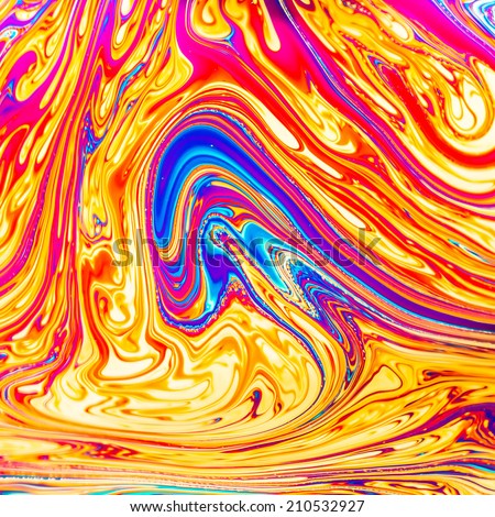 Abstract soap film fluid nucleation flow