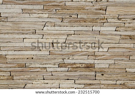 Natural stone, abstract stone work Wall.  Background and Texture brick wall