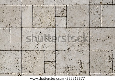 Natural stone, abstract stone work wall. Background and Texture