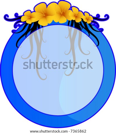hawaiian flowers clip art. stock vector : Hawaiian flower