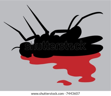 El cancer humano Stock-vector-dead-bug-silhouette-7443607