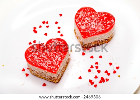 Heart shaped cakes pictures