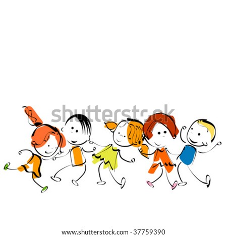 Pictures For Painting For Children. stock vector : children