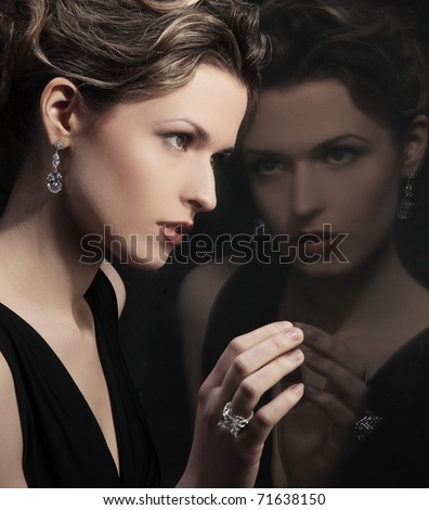 Lifestyle Stock-photo-beautiful-woman-with-perfect-makeup-wearing-jewelry-71638150