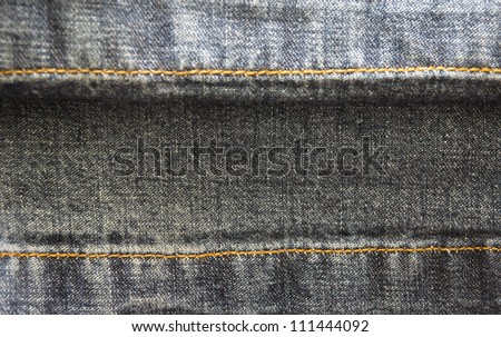 Western Jeans Texture. Denim Jean.
