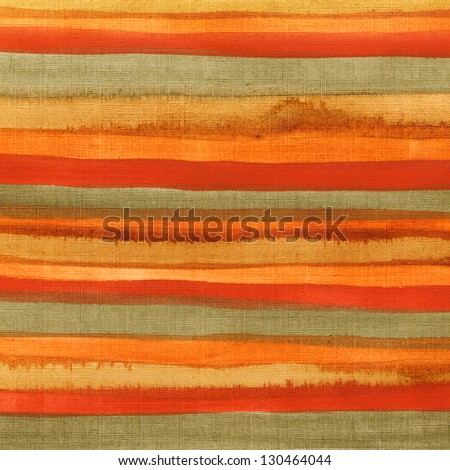 Watercolor hand painted brush strokes, striped background