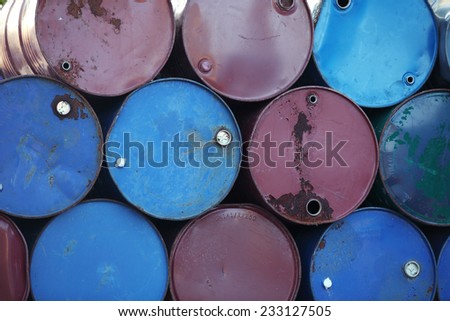 grunge hazardous chemical barrel