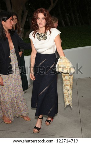 LOS ANGELES - JUN 04:  DREW BARRYMORE Natural Resources Defense Council\'s Oceans Initiative  on June 06, 2011 in Mailbu, CA