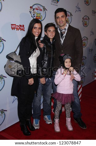 LOS ANGELES - DEC 14:  GILLES MARINI arriving to Disney on Ice: Toy Story 3  on December 14, 2011 in Los Angeles, CA