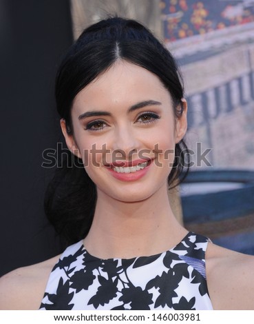 LOS ANGELES - JUN 22:  Krysten Ritter arrives to the 'The Lone Ranger' Hollywood Premiere  on June 22, 2013 in Hollywood, CA