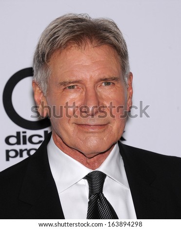 LOS ANGELES - OCT 21:  Harrison Ford arrives to Hollywood Film Awards Gala 2013  on October 21, 2013 in Beverly Hills, CA