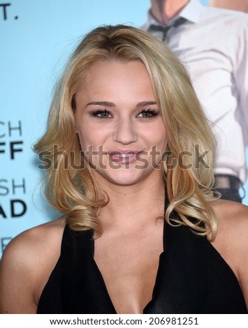 LOS ANGELES - JUN 23:  Hunter King arrives to the \