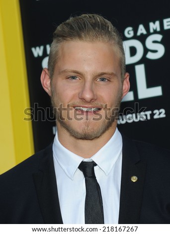 LOS ANGELES - AUG 04:  Alexander Ludwig arrives to the \