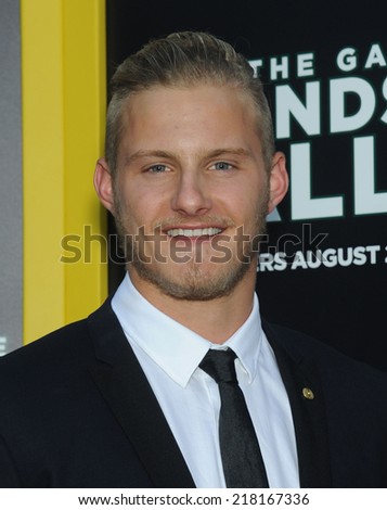 LOS ANGELES - AUG 04:  Alexander Ludwig arrives to the \