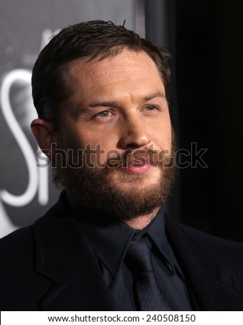 LOS ANGELES - FEB 08:  TOM HARDY arrives to the \