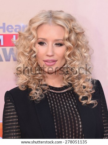 LOS ANGELES - MAR 29:  Iggy Azalea arrives to the 2015 iHeartRadio Music Awards  on March 29, 2015 in Hollywood, CA