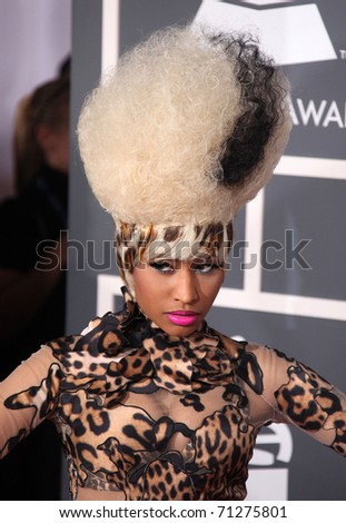 Nicki Minaj Grammys. 13: Nicki Minaj arrives at