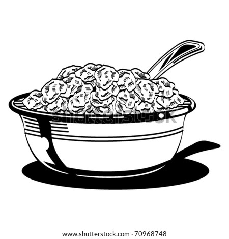 Cereal Bowl Cartoon