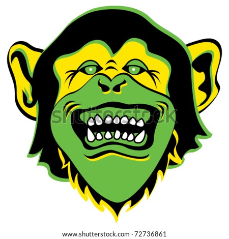 Monkey Face Vector