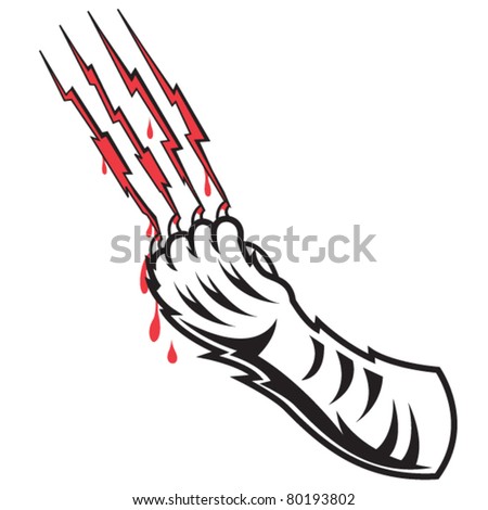 Tiger Scratch Marks