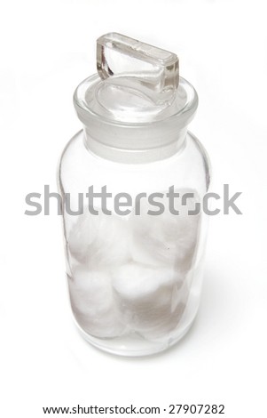 Cotton Wool Jar