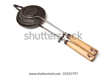 waffle iron. stock photo : waffle iron