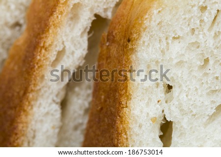 Slices of bread - food texture