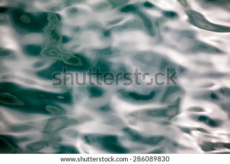 Water texture - deep clear water from Aegean sea