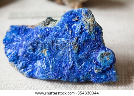 Beautiful crystals, minerals and stones - colors and textures. Image has grain texture visible on maximum size