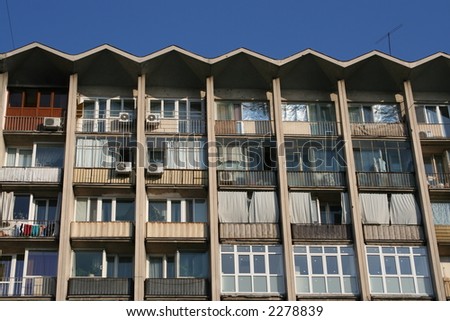 Block of flats, Bucharest, Romania