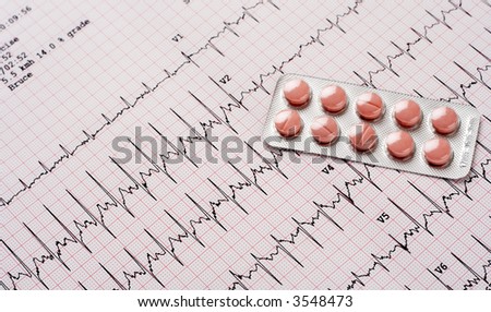 Heart pills over EKG results