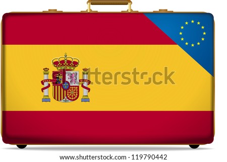 Spain Flag on Luggage, Citizenship of the European Union