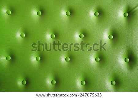 Green leather, Colorful leather background