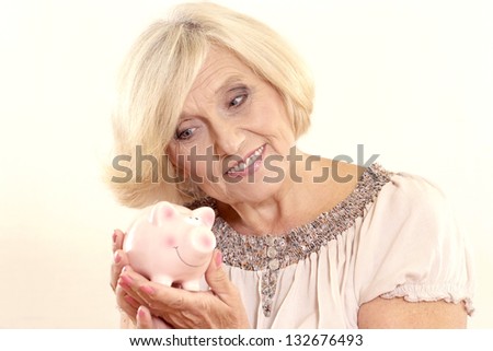stock photo beautiful mature woman with curlers stock photo beautiful mature woman with curlers