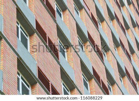 apartment windows pattern and design