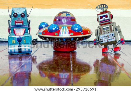 ufo and Robot toys