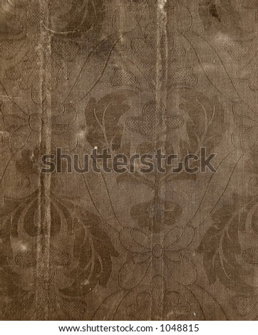 aged  fabric wallpaper