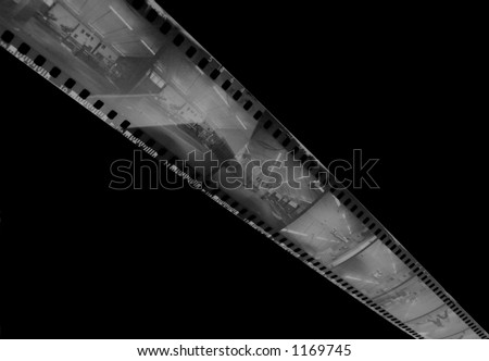 35 mm film negatives