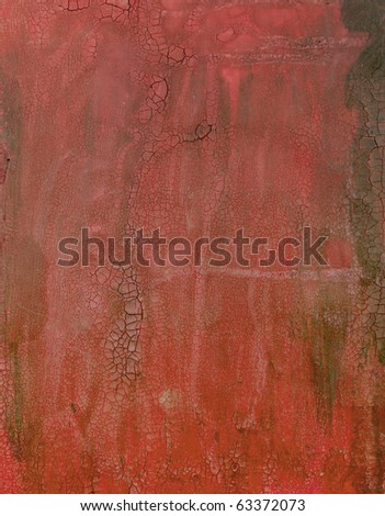 red paint grunge art background