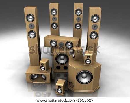 Audio Speakers Set