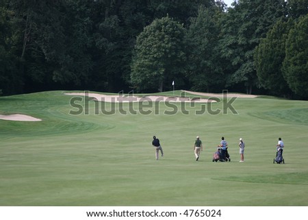 golf swing in Geneva club